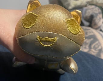 Aphmau and Friends Meemeows Plush Cat Gold Ein from Mystery Egg USED Condition