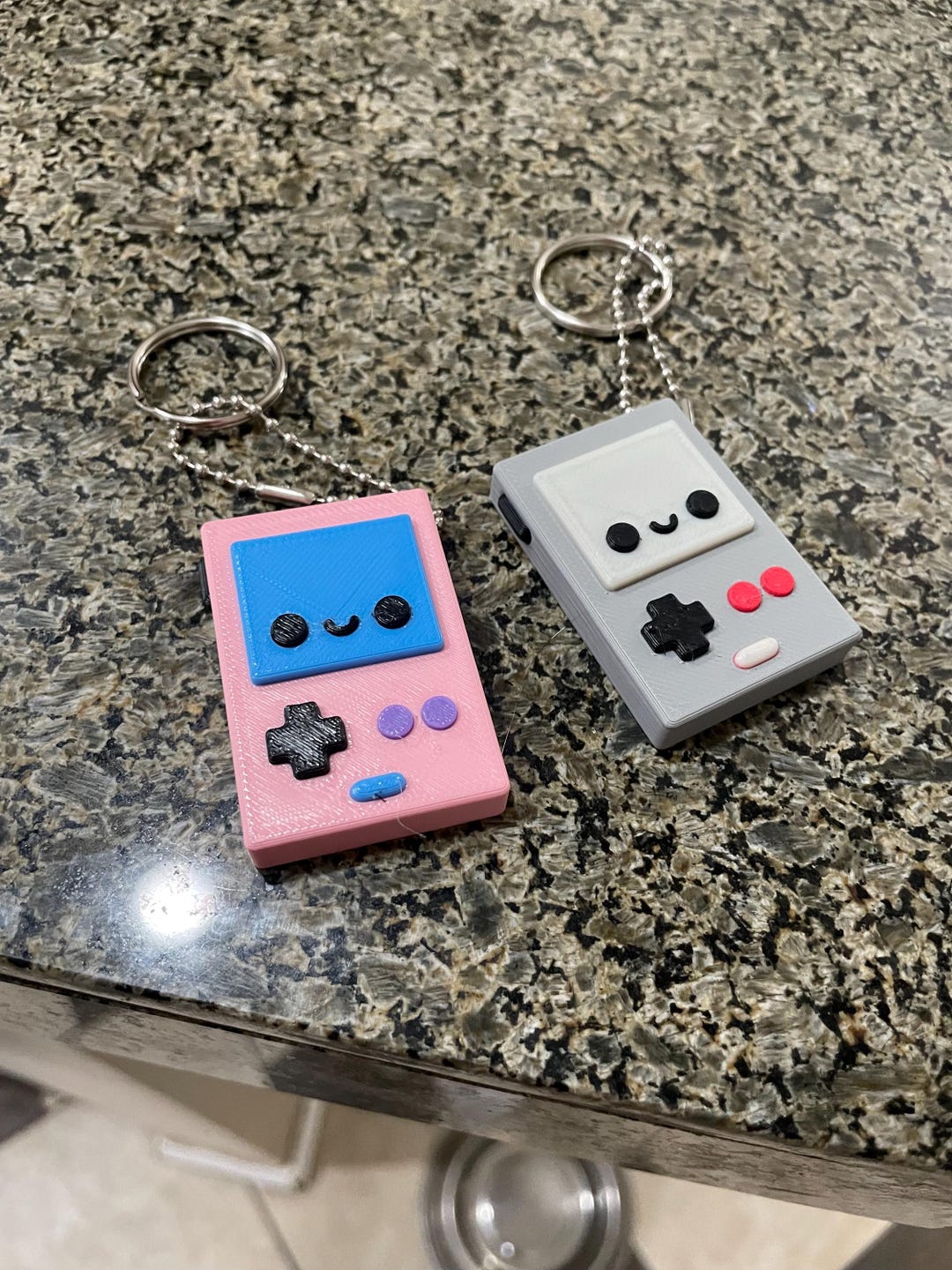 Playable Keychain 3D Printed Handheld Console Keychain | Kawaii Gamer Accessory - Etsy