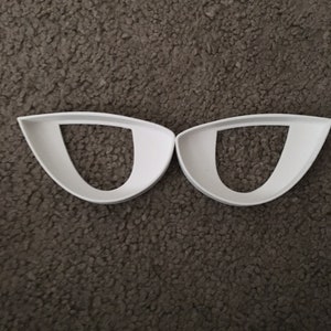 3D Printed (Grumpy) Follow Me Fursuit Eyes
