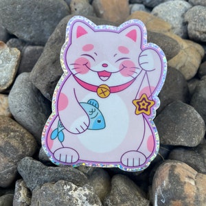 Lucky Cat Sticker