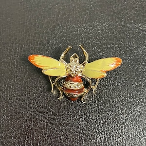 Enamel Insect/Bee Brooch