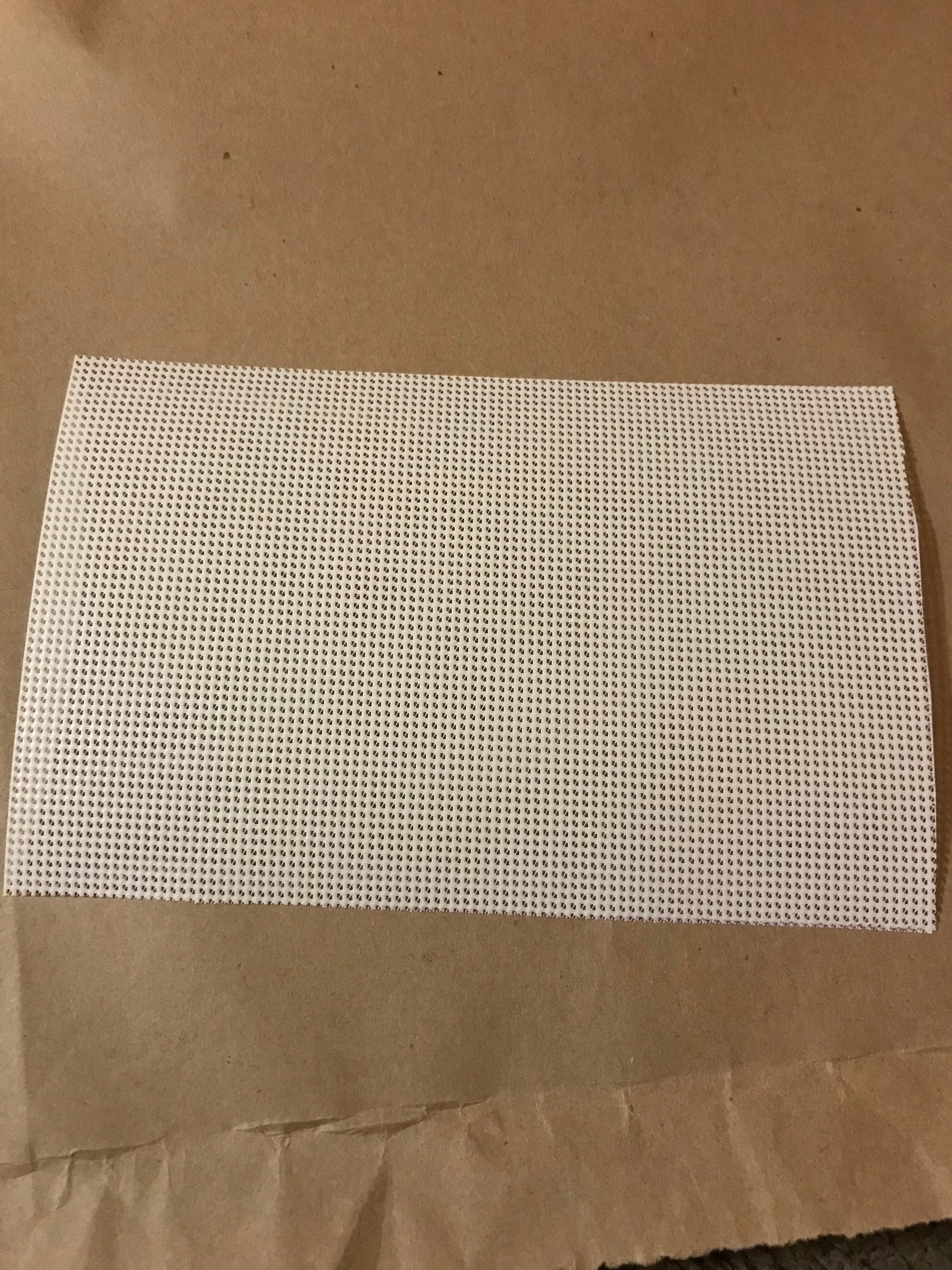 10 X 10 Loose Weave Vinyl Mesh Square for DIY Waterproof Fursuit Eyes  Costume Cosplay Mask 