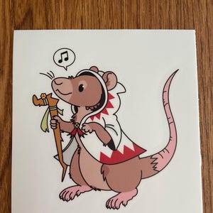 Rat Cleric Sticker