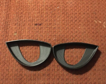 3D Printed toony Follow Me Fursuit Eyes | Etsy