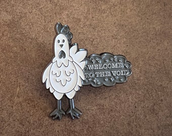 Enamel Unicorn Chicken Pin, Funny Pin, Chicken Lover Gift, Chicken Jewelry,  Farmhouse Gift, Crazy Chicken Lady Gift, Chicken Badge 
