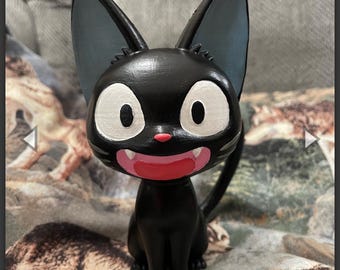 ジジとリリーのフィギュア – アニメ『魔女の宅急便』の3Dプリント猫像