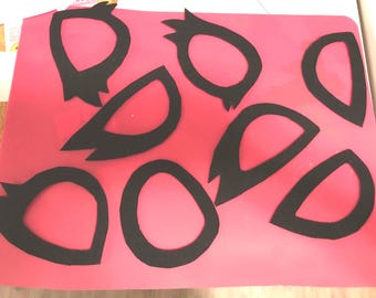 Fursuit Eyeliner/Eyelashes WIDE Style