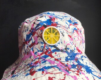 Hand Painted Bucket Hat 