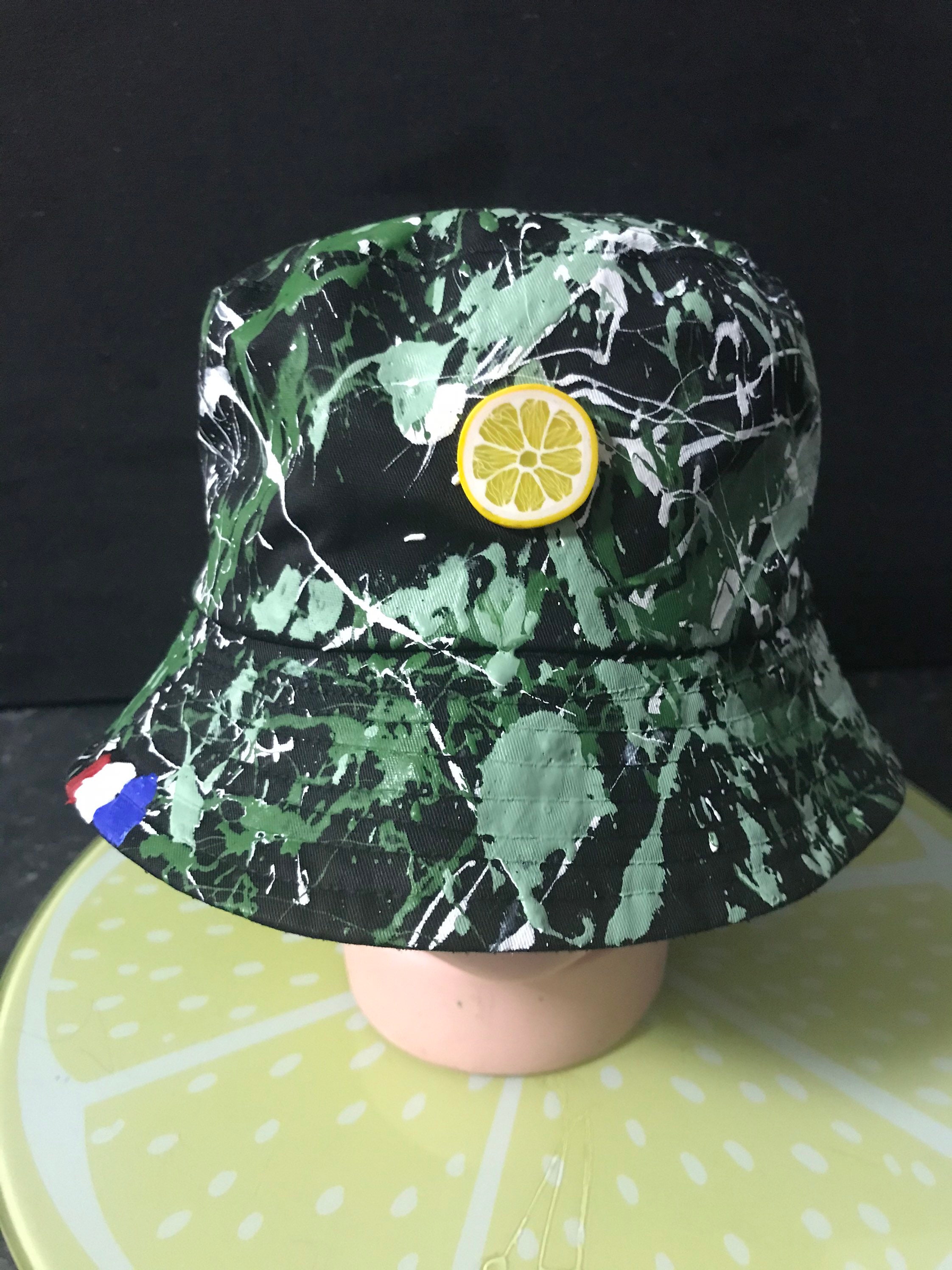 Stone roses lemon bucket hat sale