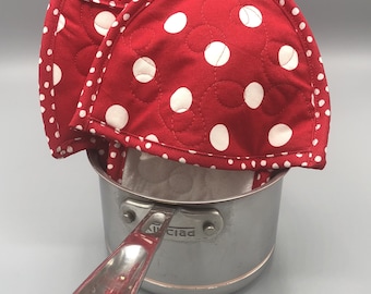 Mushroom Pot Holders, 1 pair