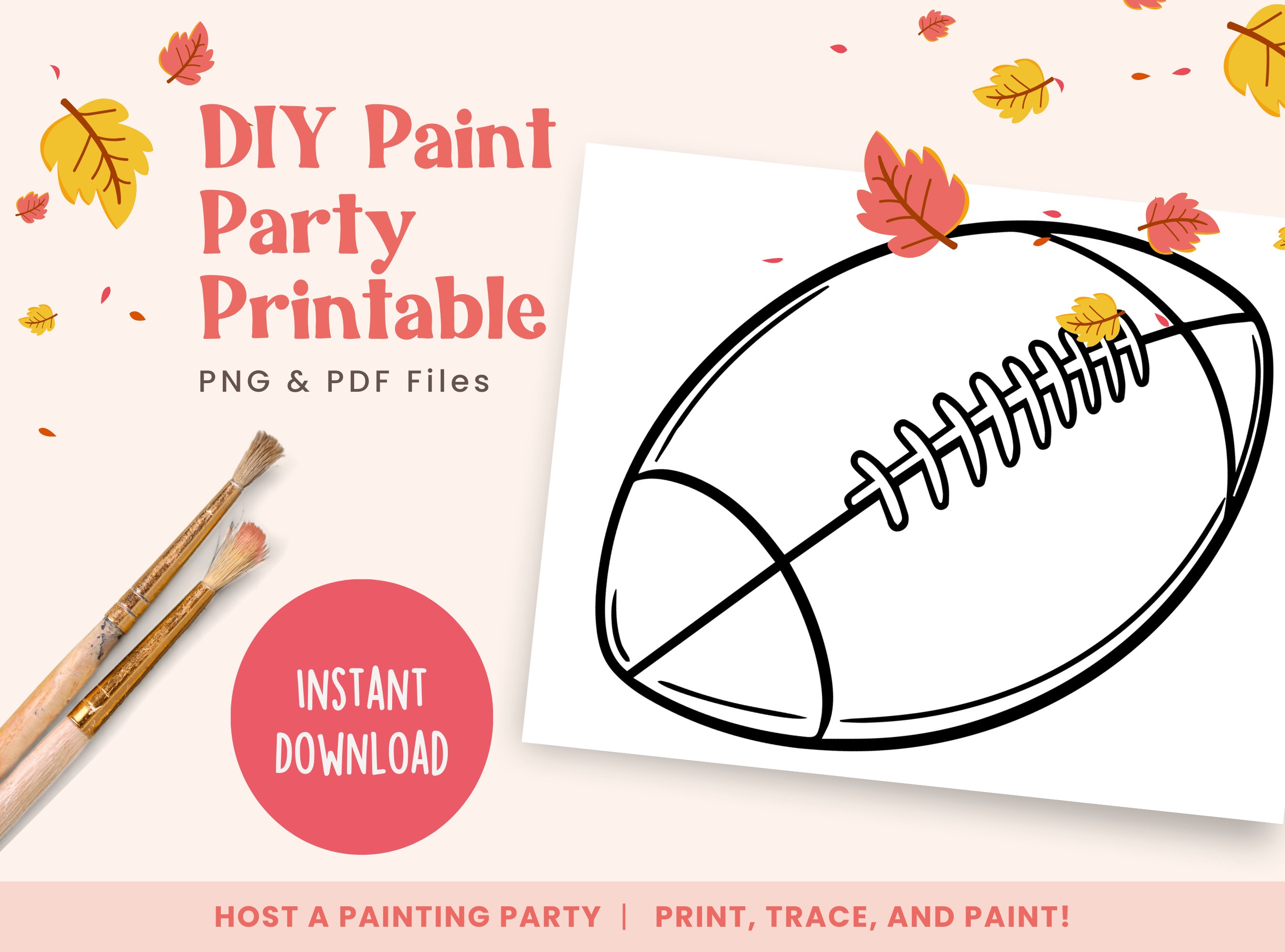 Winterscape DIY Paint Kit- Sip and Paint, Date Night, Wine and Paint- Video  Tutorial Included