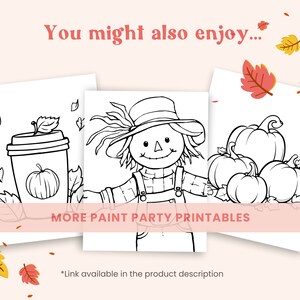 Halloween Cat, DIY Paint Party Templates, Printable Canvas Art for ...