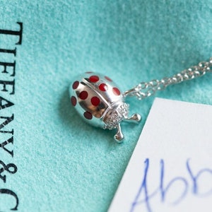 Tiffany blue deals ladybug charm