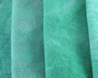 Hand Dyed Felted Wool Fat Quarters Light Green - Rug Hooking -Applique Wool - Penny Rug Wool - Hand Overdyed - Hooked Rug Wool - Fabric