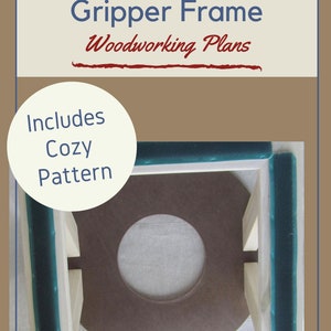 Gripper Frame Woodworking Plans: Punch Needle & Rug Hooking (PDF)