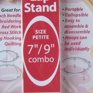 Morgan Lap Stand Combo Hoops No Slip Embroidery Hoop Morgan | UK