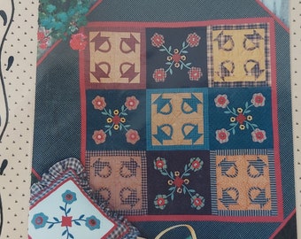 Pieceable Kingdom Blossoms & Baskets Quilt Pattern #9403 - Susan Parr