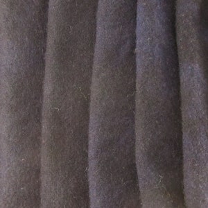 Hand Dyed Felted Wool Fat Quarters Navy Blue - Rug Hooking - Applique Wool -Penny Rug Wool - Hand Overdyed - Hooked Rug Wool - Felted Wool