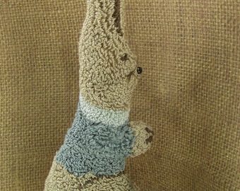 Stand Alone Bunny Punch Needle Pattern (PDF Pattern)