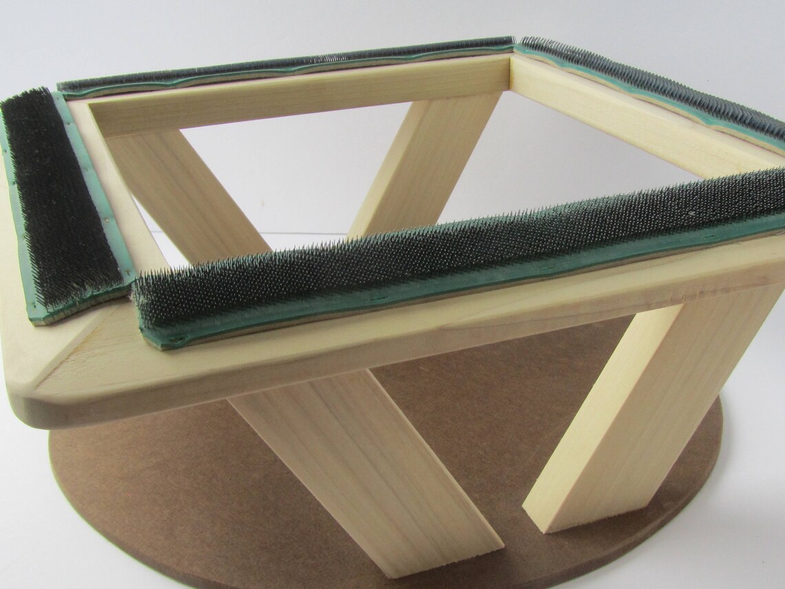 Needle Punch Frame or Rug Hooking Frame Punch Needle Etsy