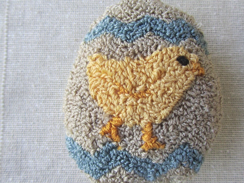 Primitive Punch Needle Kit Easter Eggs Sheep Egg Chick Etsy