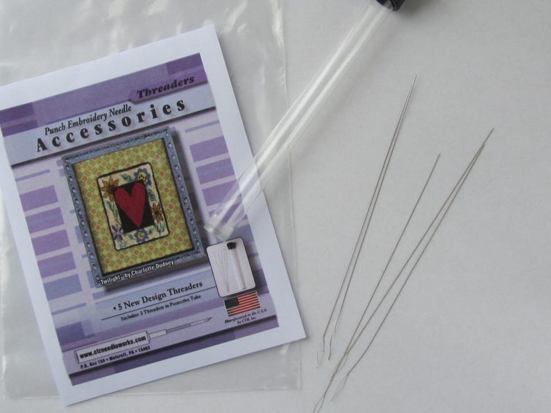 Punch Needle CTR Threaders PunchNeedle Threader Miniature Etsy