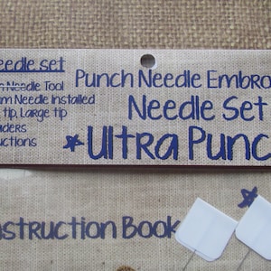 top of Ultra Punch needle package