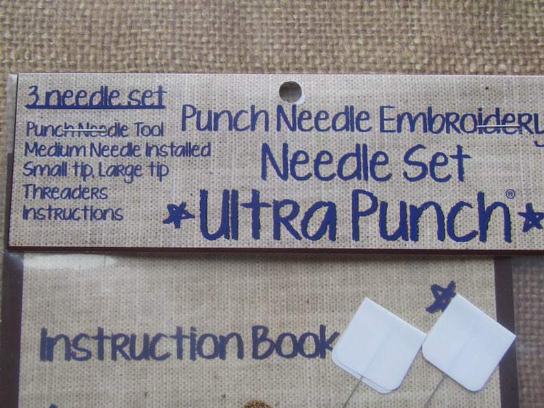 top of Ultra Punch needle package