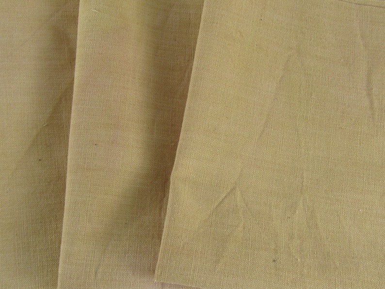 Hand Dyed Weavers Cloth Tan / Khaki Punchneedle Needle Etsy