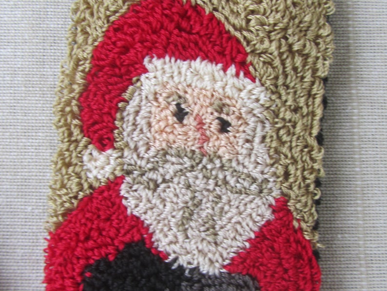 Punch Needle Pattern Hanging Banners Thanksgiving Christmas Punchneedle pdf pattern needle punch epattern Turkey Santa Sheep image 6