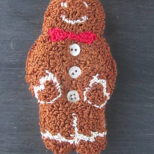 Punch Needle Pattern Santa Gingerbread Man Snowman Needle Punch pattern Embroidery PDF Instant Download Christmas punch needle image 7