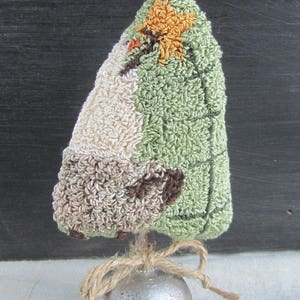 Punch Needle Pattern ~ Christmas Tree Make-do ~ Needle Punch pattern ~ Punch Needle Embroidery ~ Snowman ~ Sheep ~ Christmas punch needle