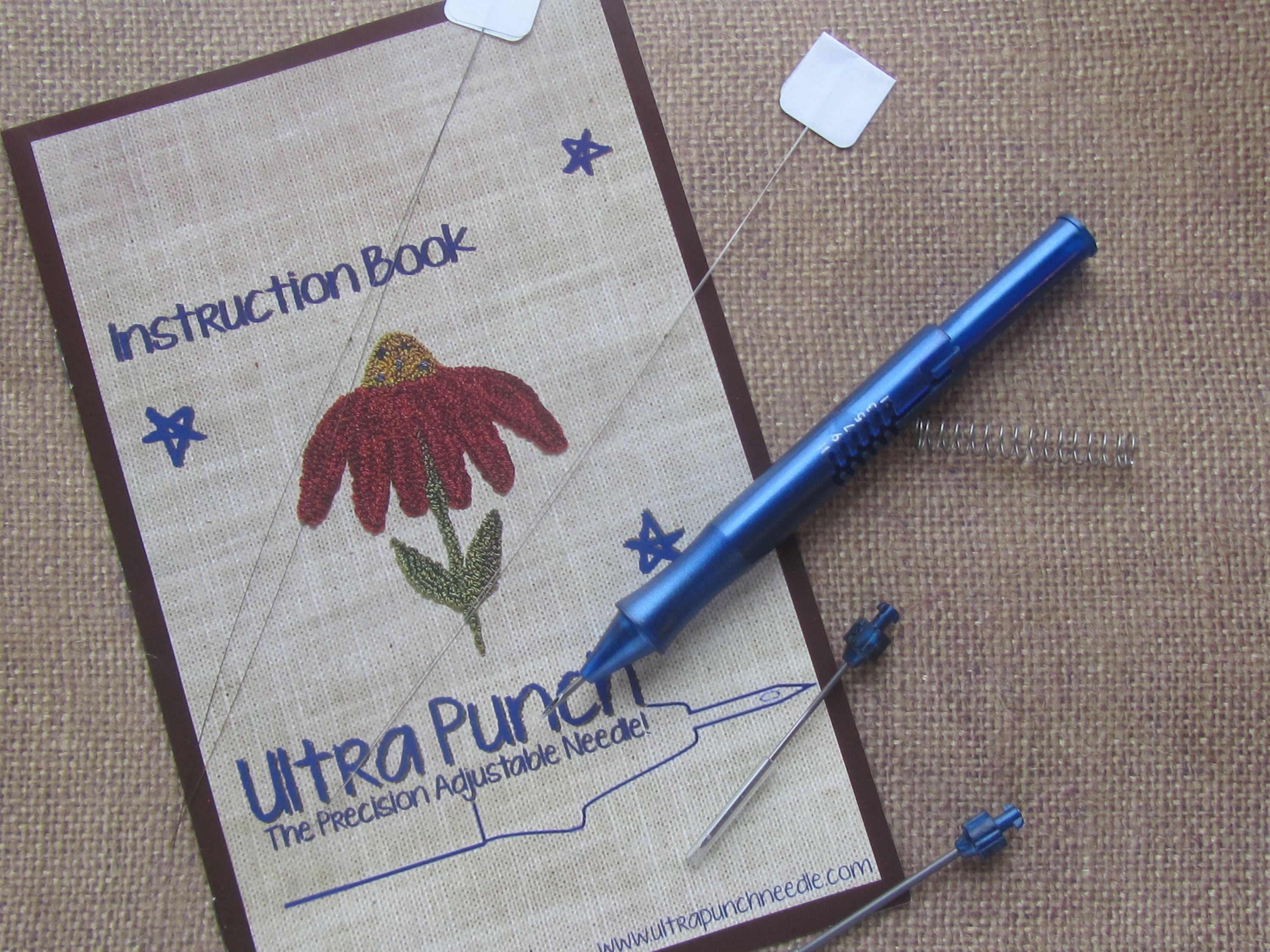 Ultra Punch Needle Set Punchneedle Tool With 3 Needles Punch Needle  Embroidery Tool Small Medium Large Needle 