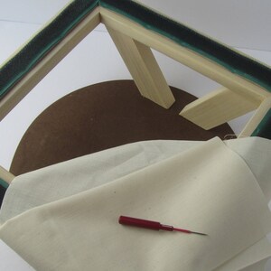 Needle Punch Frame or Rug Hooking Frame Punch Needle Punchneedle ...