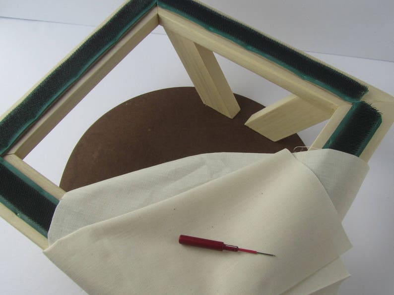 Needle Punch Frame or Rug Hooking Frame Punch Needle Etsy