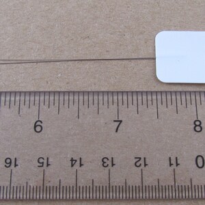 close-up of ruler showing length