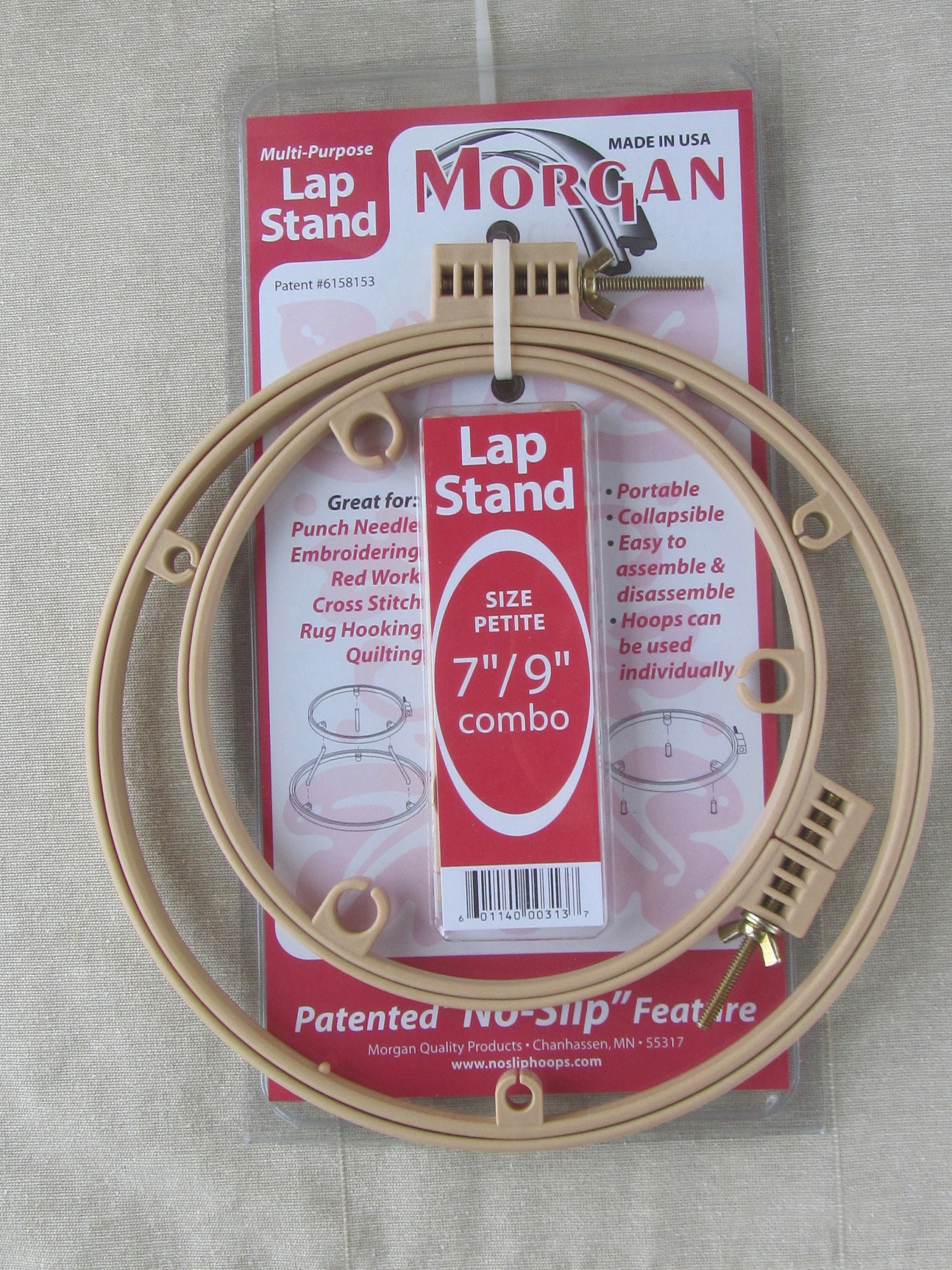 Embroidery & Cross-Stitch Hoop Stand - How to assemble it & use it