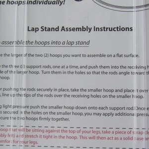 Morgan locking hoop assembly instructions