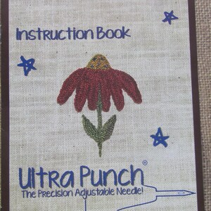 Ultra Punch needle instruction book