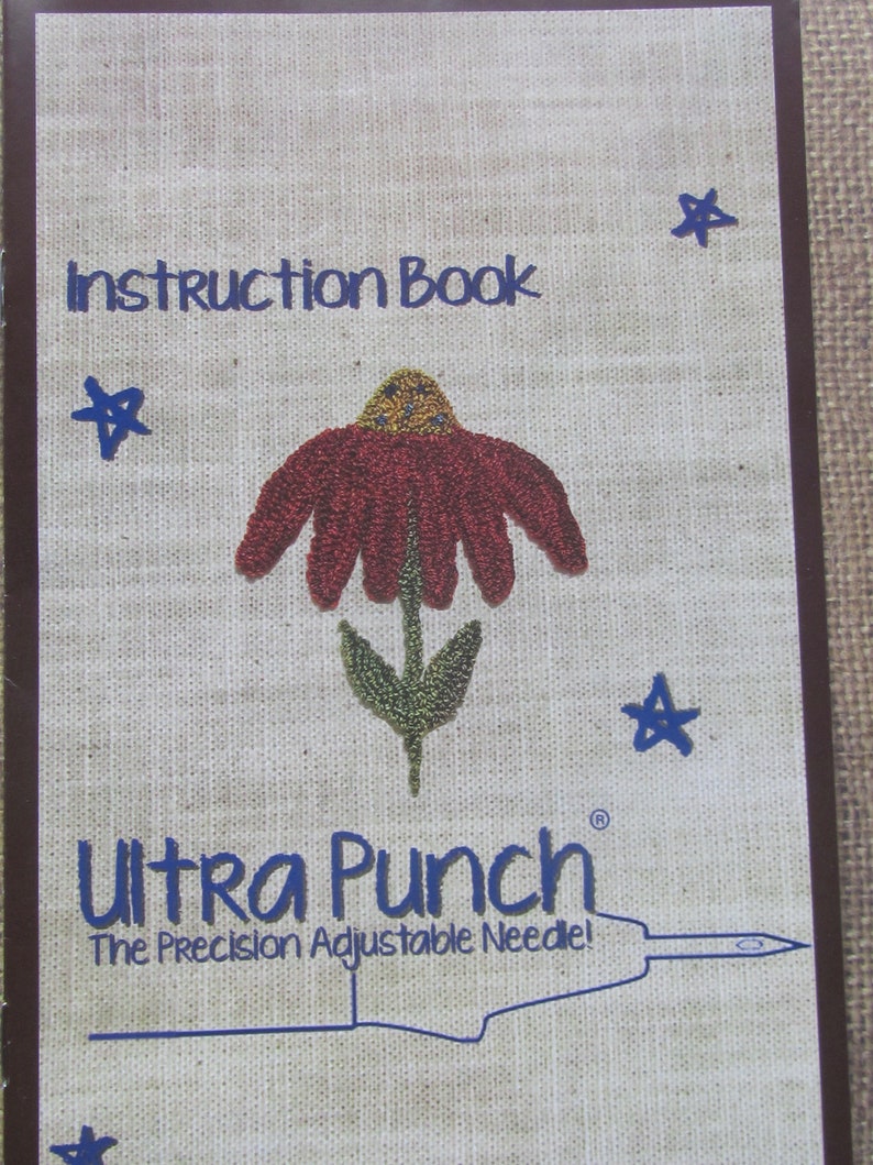 Ultra Punch needle instruction book