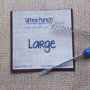 Ultra Punch Needle Tip - Large Needle - Replacement Needle - Spare Needle with spring - Ultra-Punch