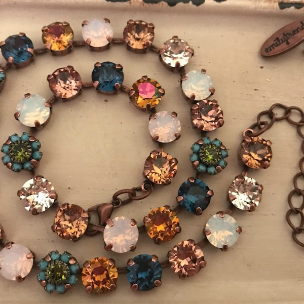 Very Vintage Flower Necklace, Bracelet & Earrings by emilytrends
