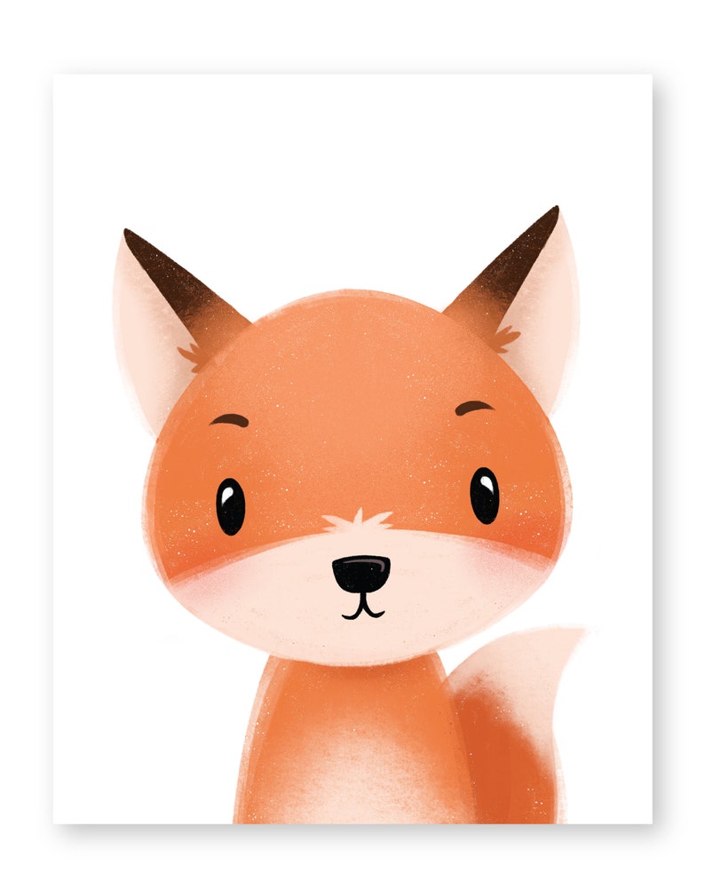 Woodland Nursery Decor Nursery Wall Art Nursery Prints Etsy