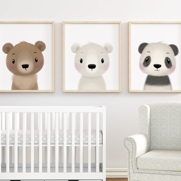 Nursery Bear Decor Etsy