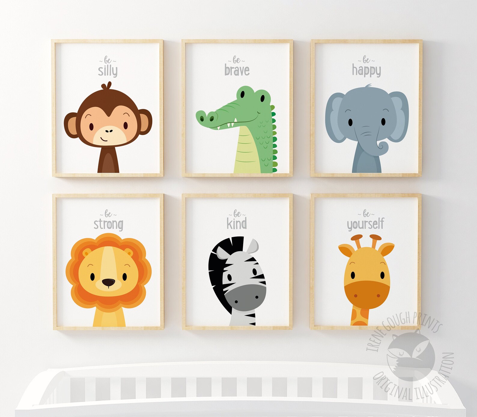 Kids Room Decor Nursery Wall Art Set of 6 Kids Prints - Etsy