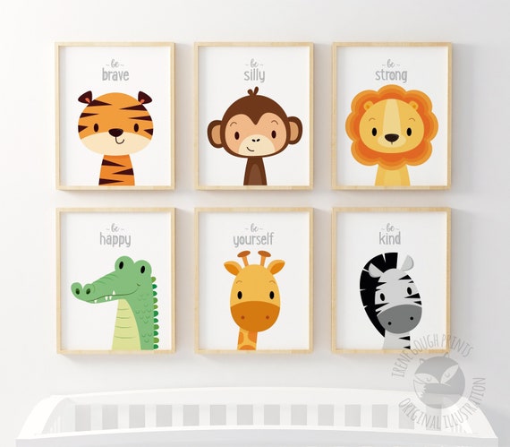 Kids Wall Art Nursery Wall Art Nursery Prints Safari - Etsy Norway Kids Wall Art Nursery Wall Art Nursery Prints Safari - Etsy Norway