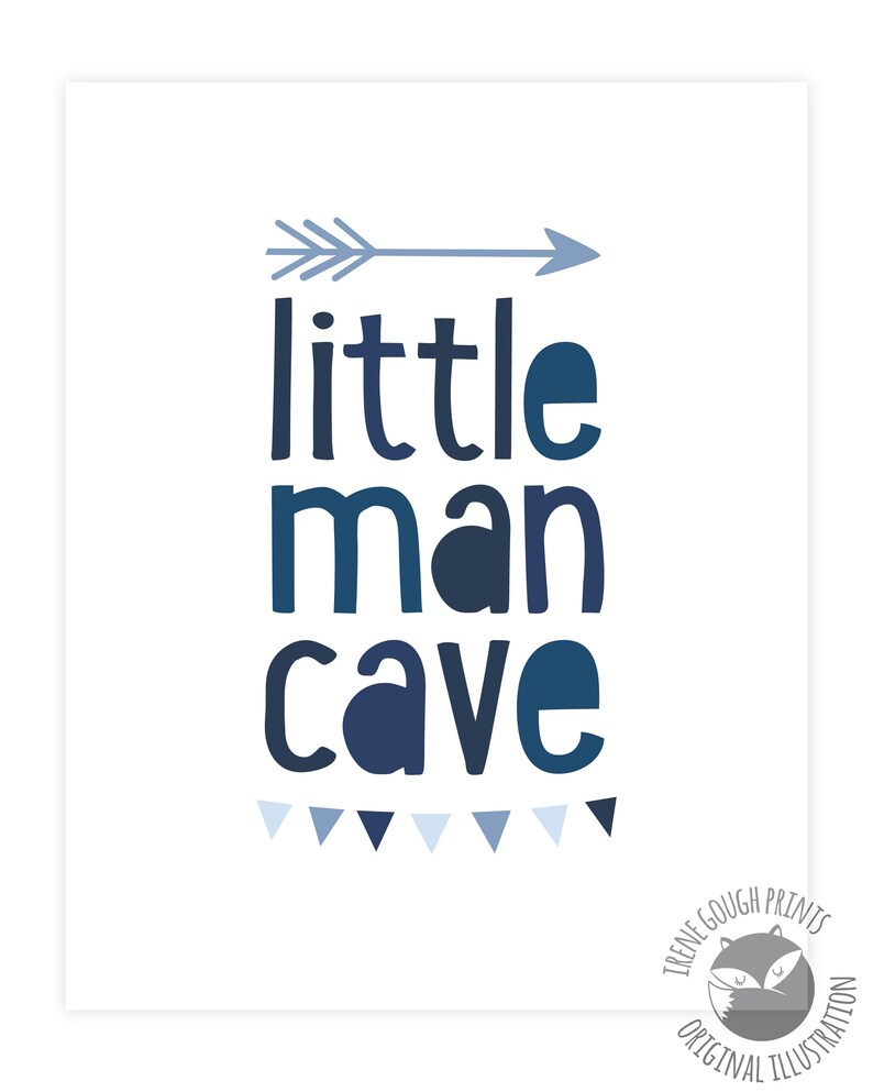 Adventure nursery wall art, Set of 3 Nursery prints, Kids wall art set, Grey Nursery decor, Baby boy gift, Blue Nursery art, Little man cave image 3