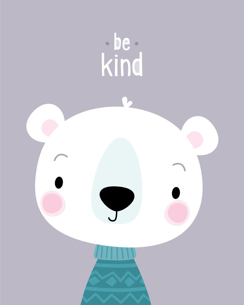 Animal nursery prints nursery wall art set of 3 kids wall image 6