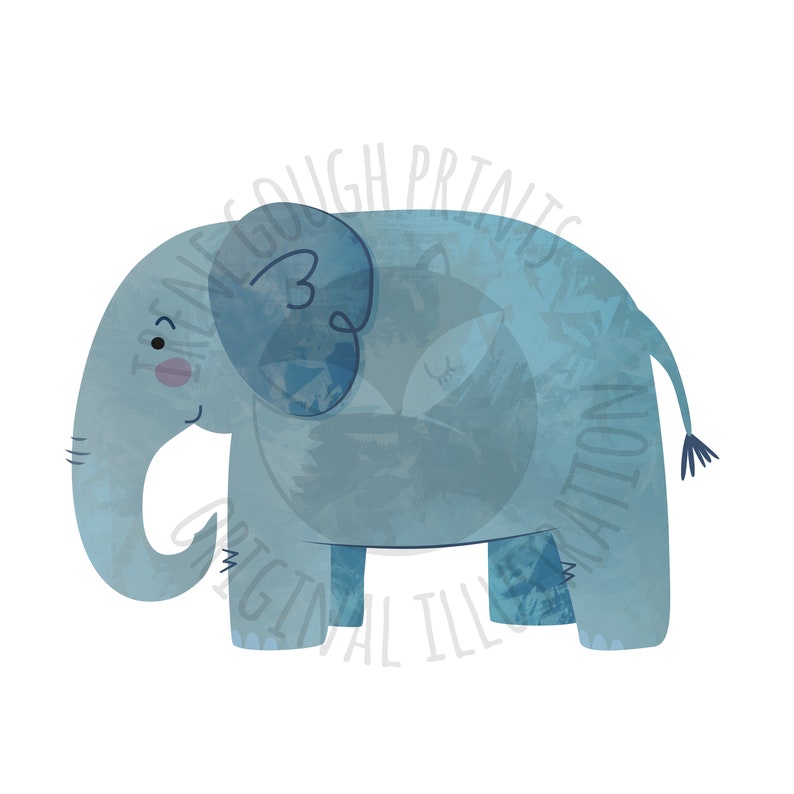 Safari Animals, Hand-Drawn, Clip Art Bundle, Animal Clip Art, Commercial License, Design Elements, Digital Download, Jungle animals, Foliage image 6