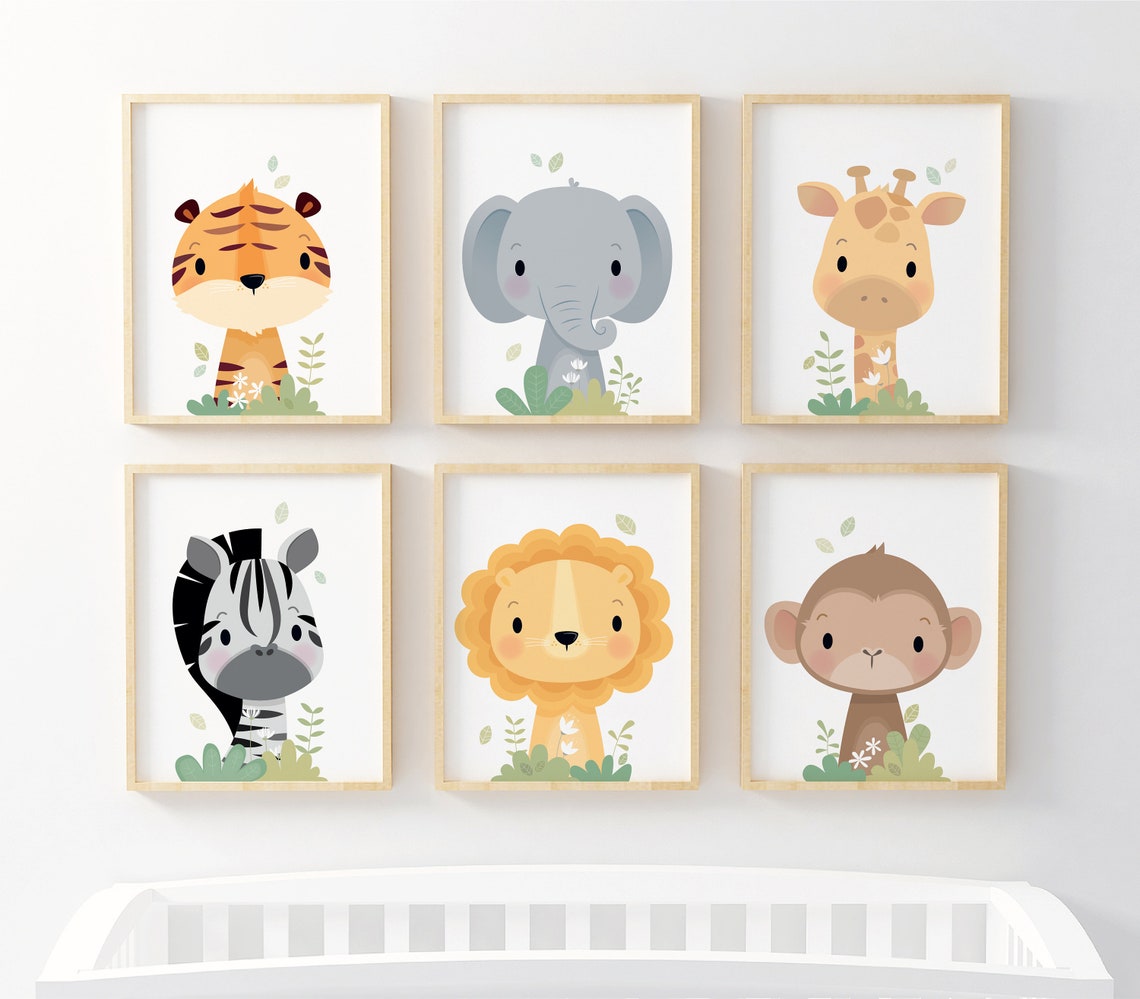 Lion Nursery Wall Art Nursery Decor Baby Nursery Print Be Etsy